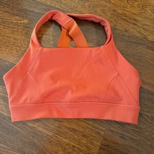 Oner Active Timeless Wide Strap Sports Bra Orange Size Small